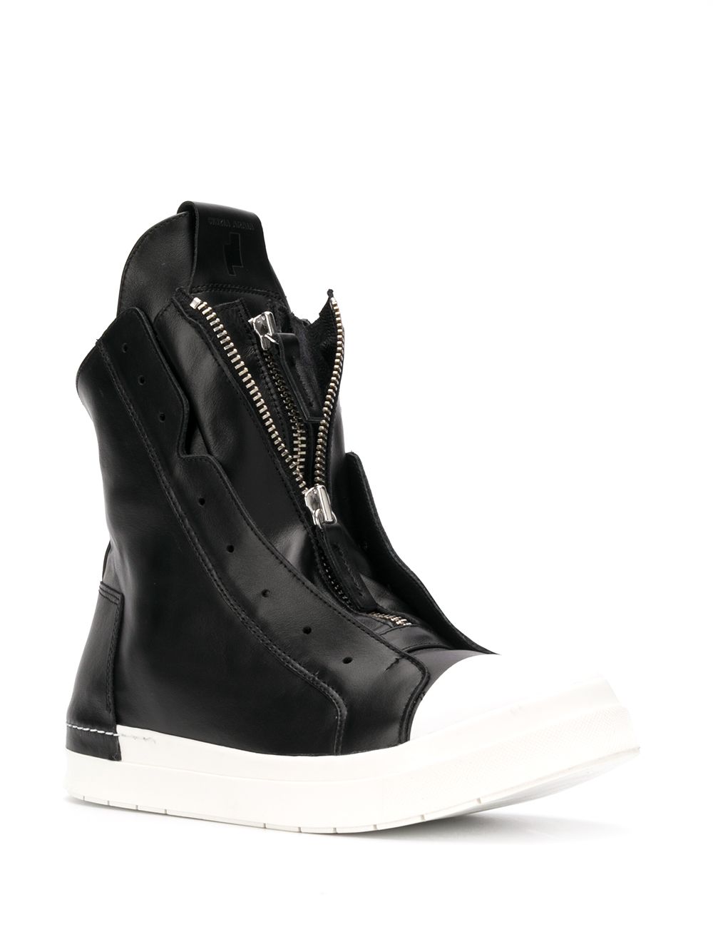 фото Cinzia araia zipped high top sneakers