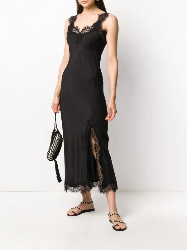 green emerald velvet dress Kat Coco Slip Dress Bright White / Xs main image 1