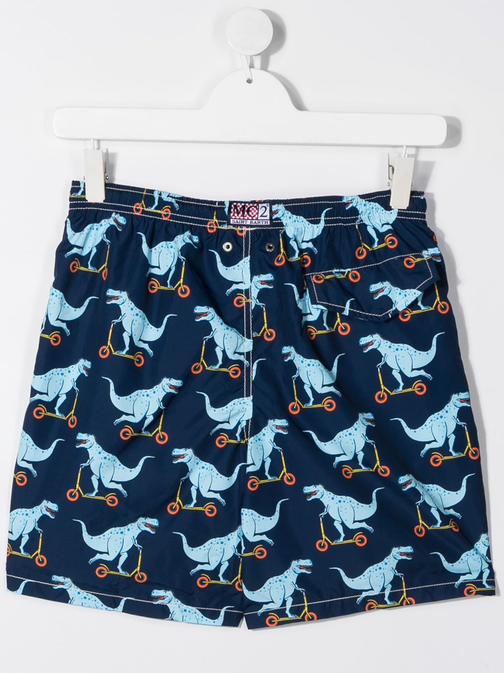 фото Mc2 saint barth kids teen dino scooter swim shorts