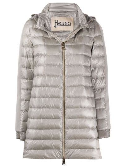 herno padded hooded jacket