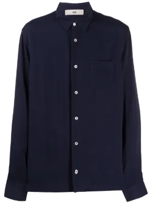 Séfr Hampus Shirt | Blue | FARFETCH