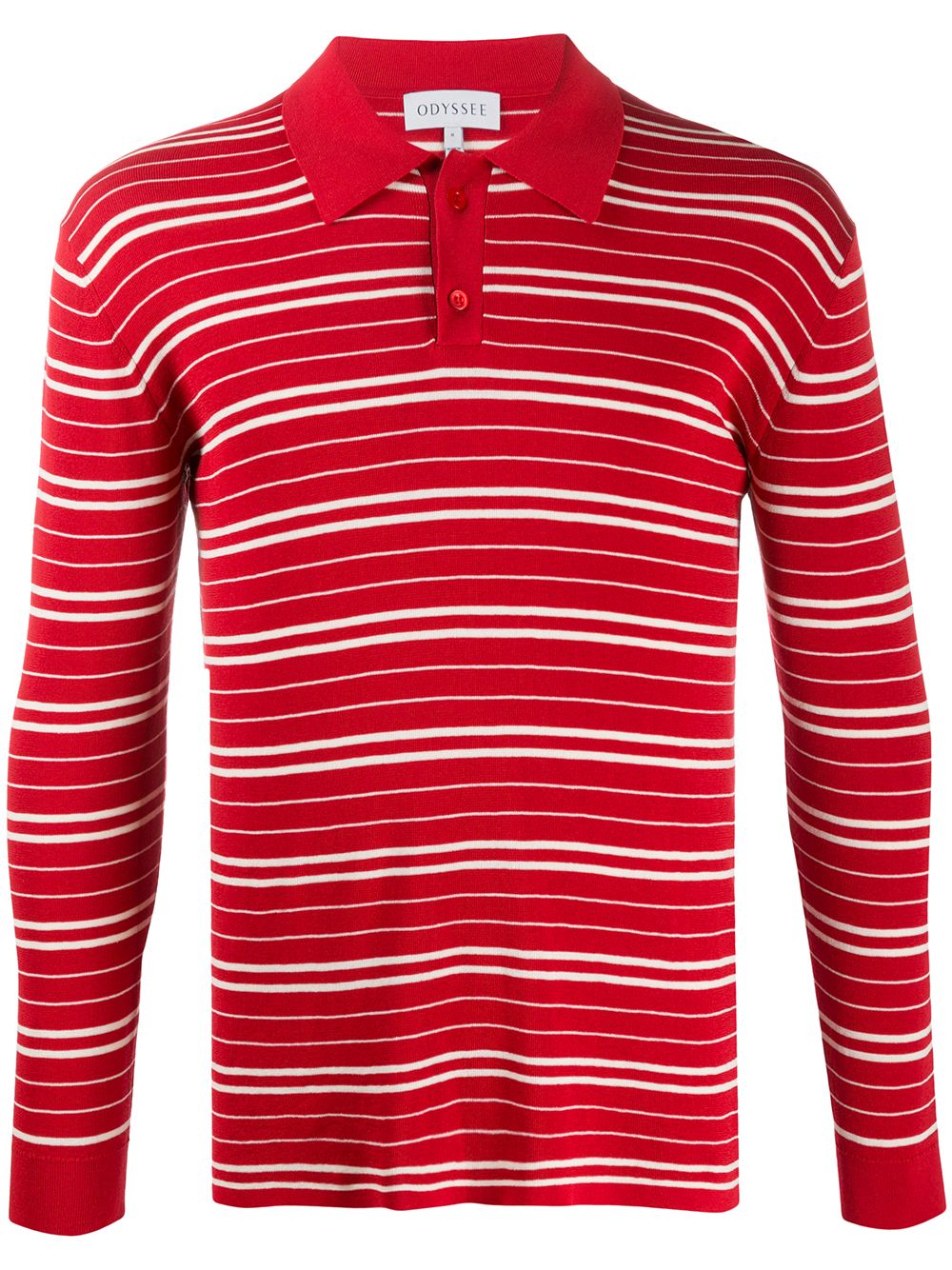 Odyssee Meadow Striped Jumper In Red