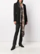 الصورة 2 من Saint Laurent وشاح بطبعة بيزلي وتأثير مجعد