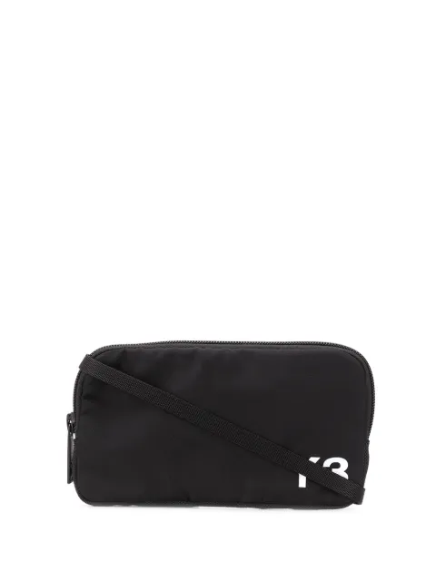 Y-3 logo print messenger bag