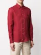 PENINSULA SWIMWEAR Single-Pocket linen shirt