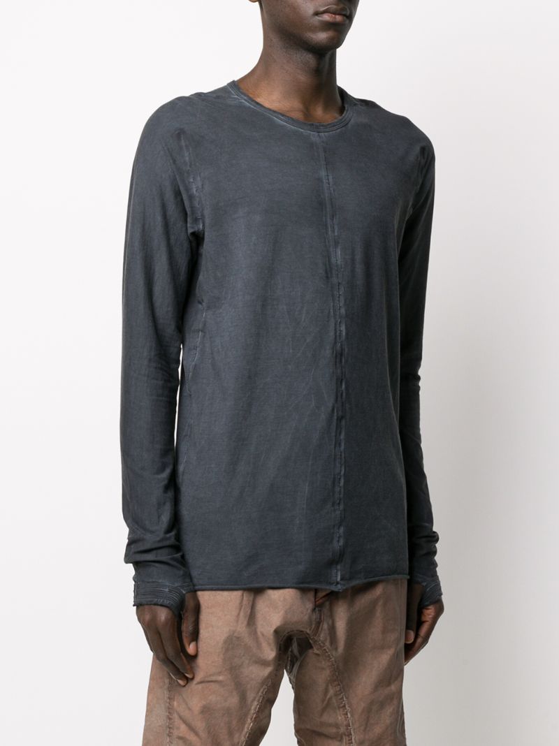 Shop Isaac Sellam Experience Arrete Longsleeved T-shirt In Blue