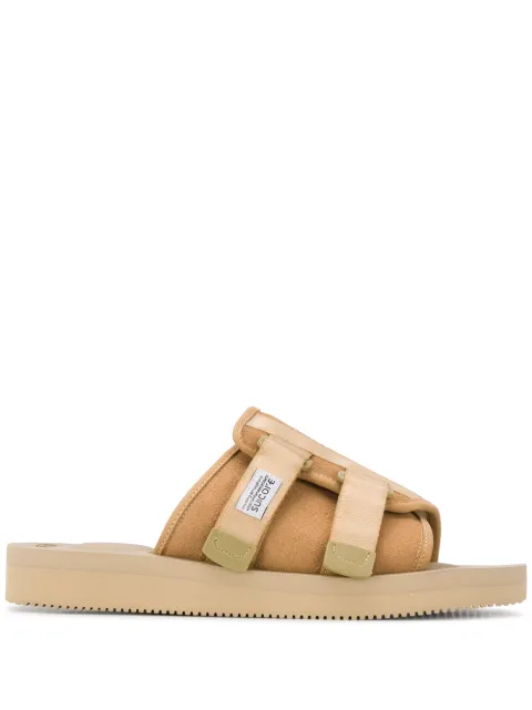 Suicoke حذاء مفتوح بسيور مزدوج
