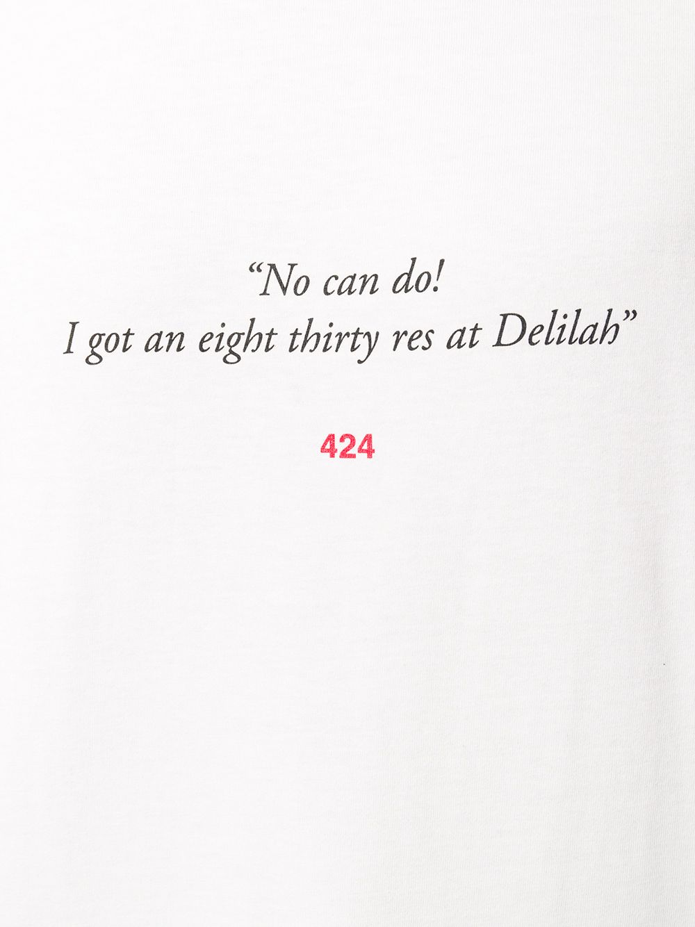 фото 424 no can do crew neck t-shirt