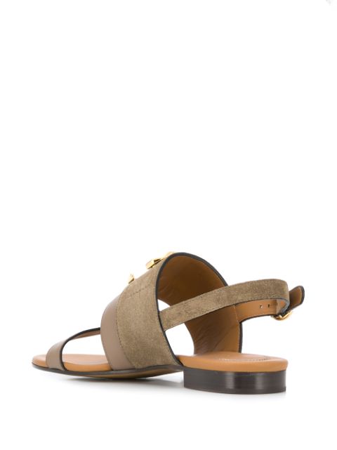 chloe c plaque sandals