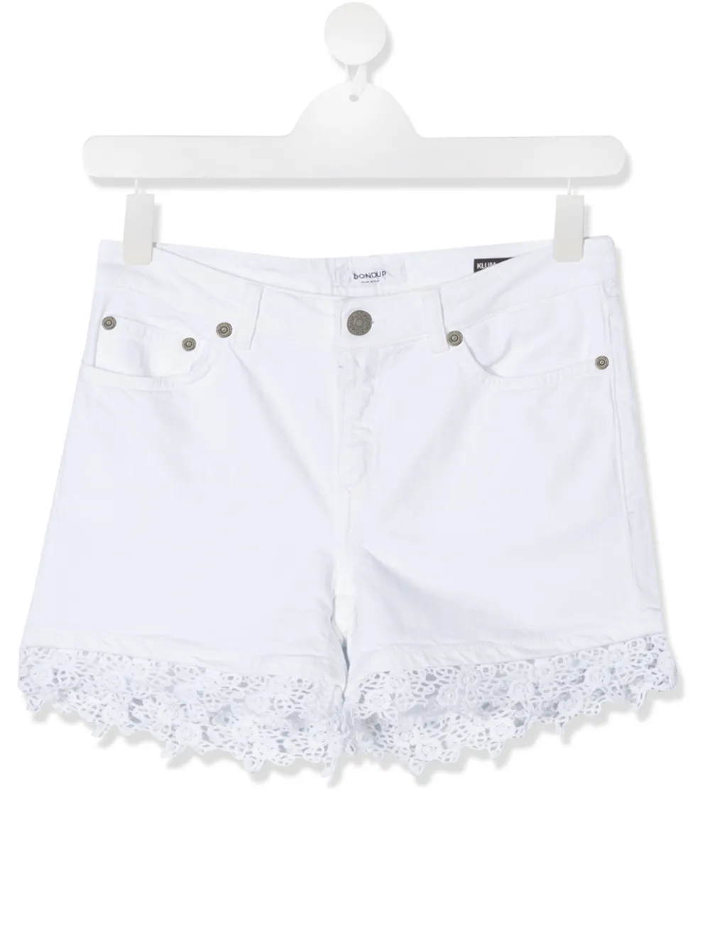 Dondup Kids шорты с кружевными оборками Dondup Kids шорты с кружевными оборками