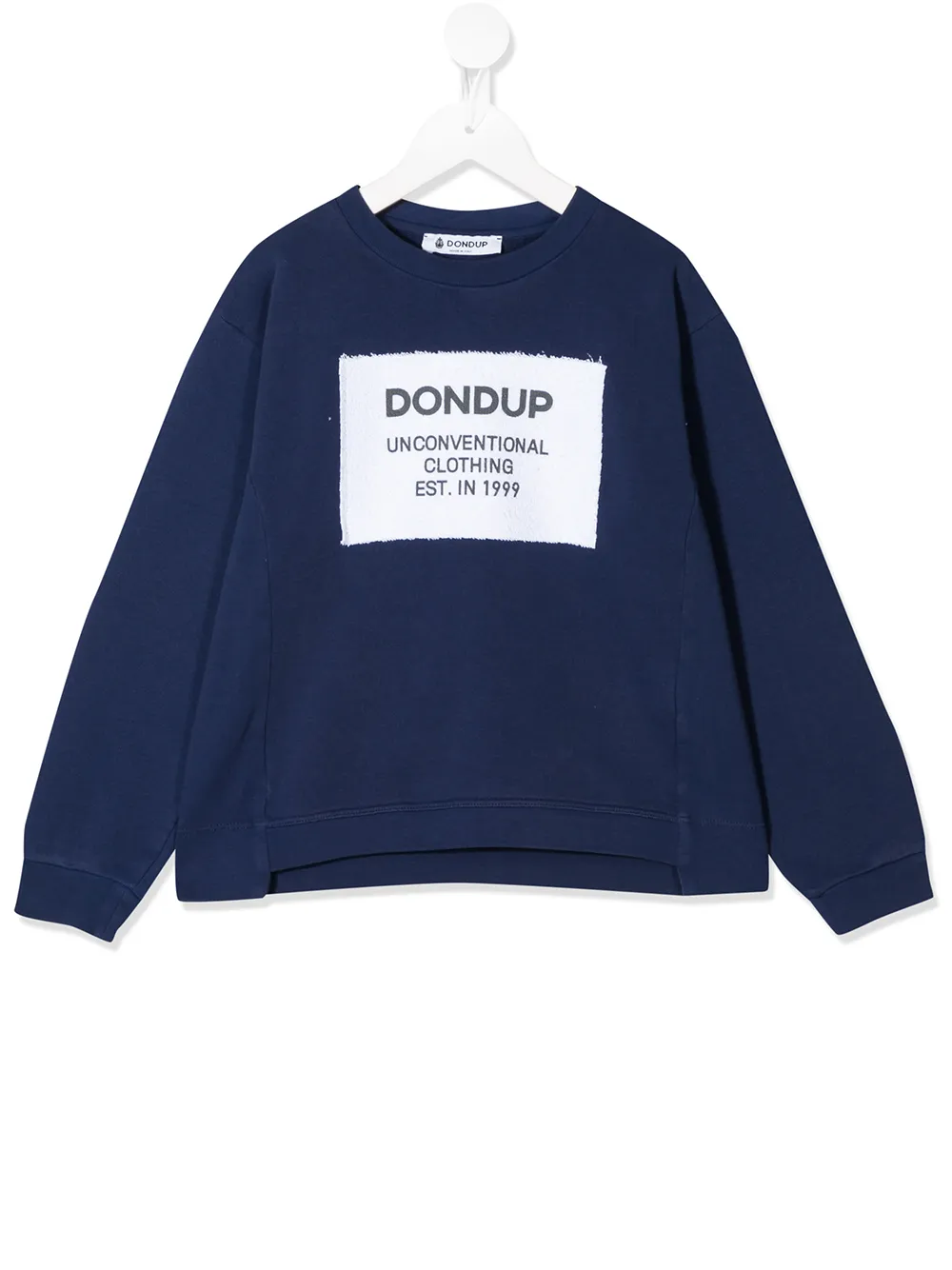 Dondup Kids свитер с нашивкой-логотипом Dondup Kids свитер с нашивкой-логотипом