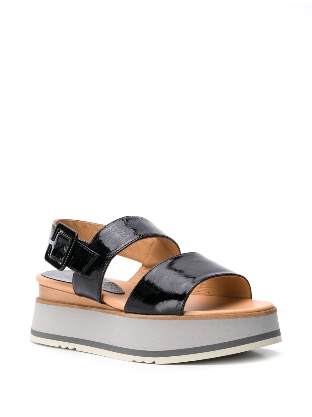 фото Paloma barceló strappy wedge heel sandals