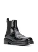Image 2 of AMI Paris square-toe chelsea boots