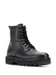 Image 2 of AMI Paris leather lace-up ankle boots