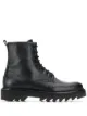 Image 1 of AMI Paris leather lace-up ankle boots