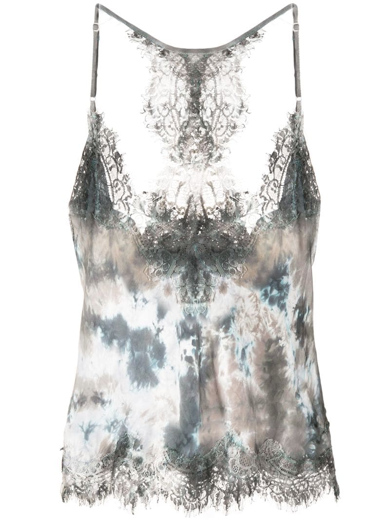 GOLD HAWK ABSTRACT PRINT CAMISOLE