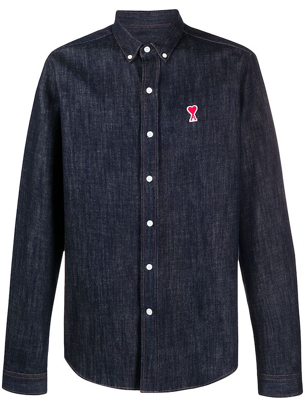 ami denim shirt