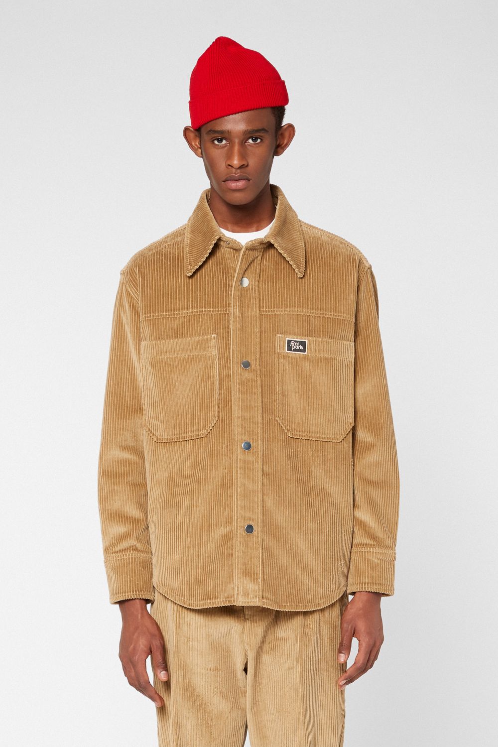 ami suede overshirt