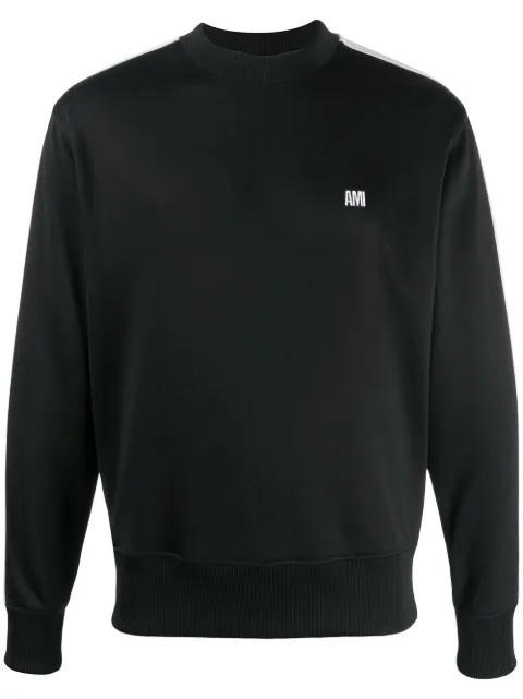 AMI Paris crew neck sweatshirt with Ami embroidery