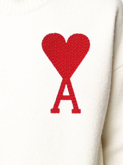 AMI Paris Pull Ami De Coeur à Logo - Farfetch