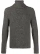 Image 1 of AMI Paris ribbed turtleneck jumper