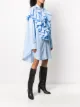 AMI Paris extra ruffled long sleeved shirt