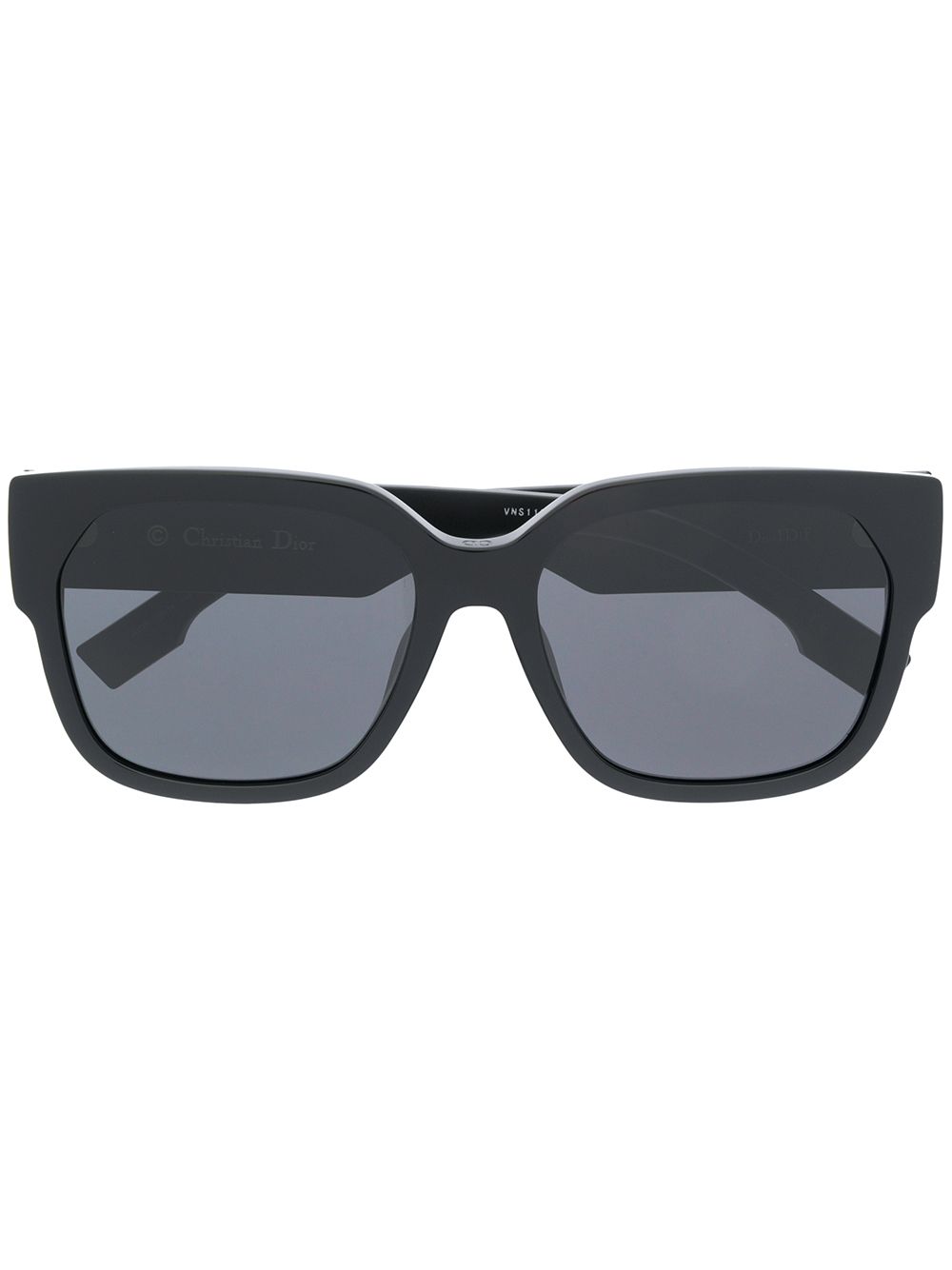 фото Dior eyewear thick frame rectangular sunglasses