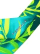 Versace leaf print hair tie