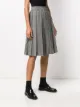 AMI Paris buttoned pleated skirt
