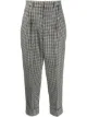 Image 1 of AMI Paris houndstooth cropped trousers