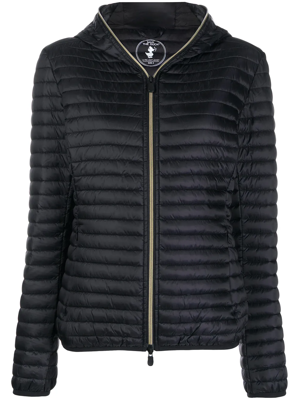 Save The Duck Black Andreina Down Jacket In Black