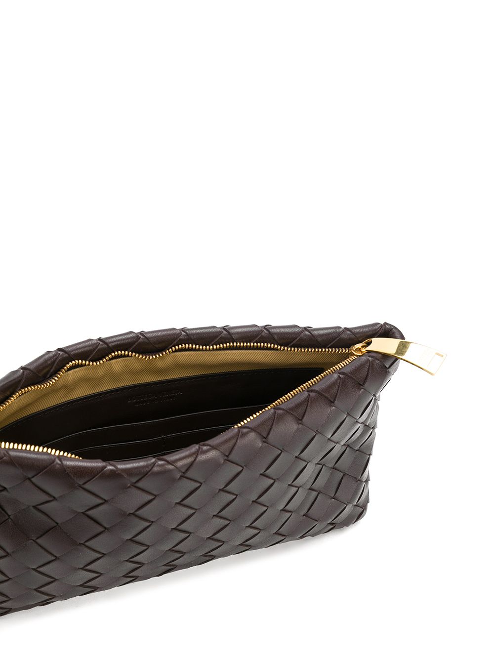 фото Bottega veneta клатч с плетением intrecciato