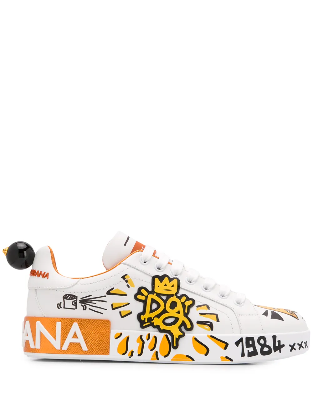 Dolce & Gabbana 'Portofino' Sneakers - Weiß