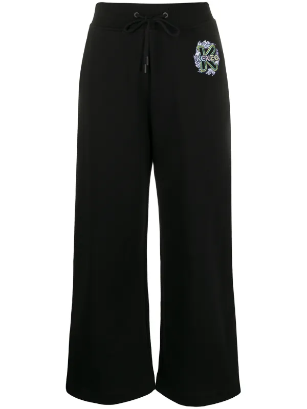 cropped track pants