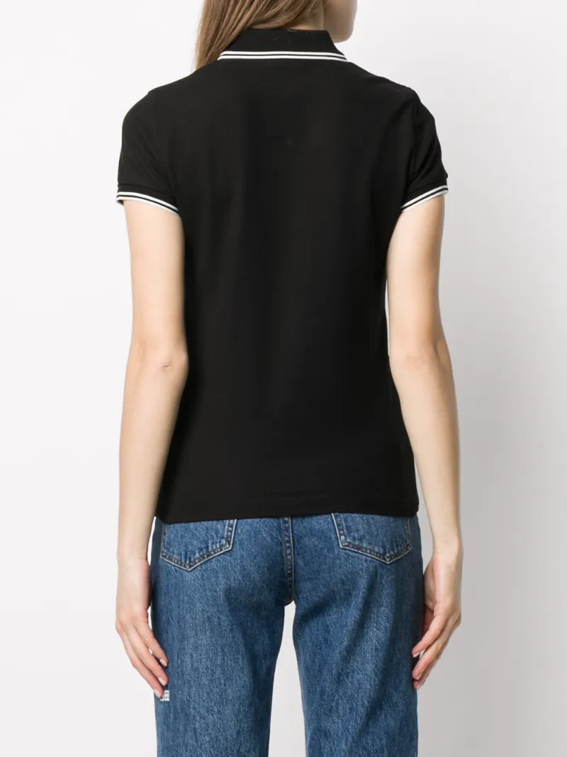 MONCLER LOGO PATCH POLO SHIRT