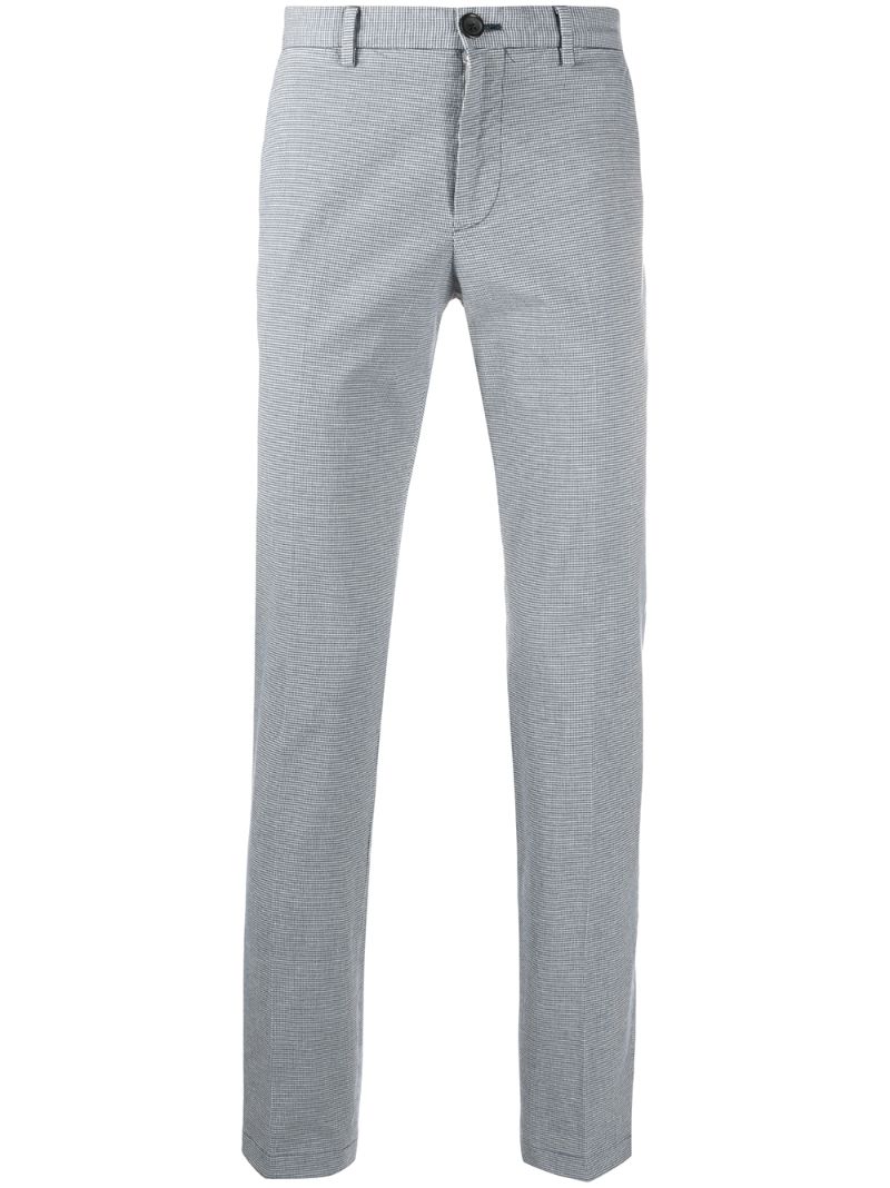 Ps By Paul Smith Slim-fit Tailored Trousers In Blue