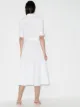 Rosetta Getty tie-waist midi dress