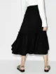 Rosetta Getty wrap ruffle trim midi skirt