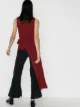 Rosetta Getty tie waist asymmetric top