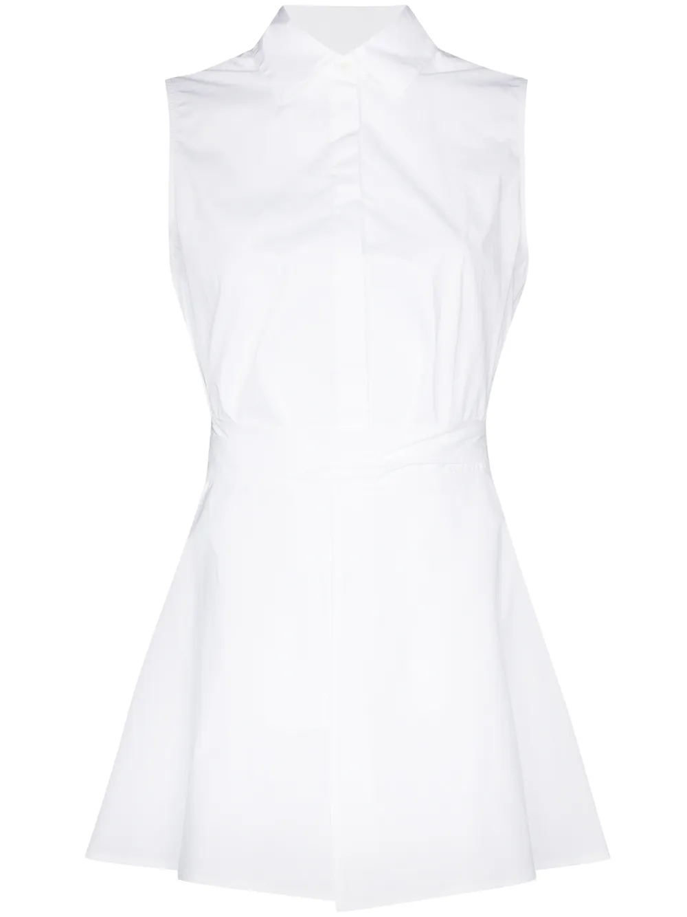 

Rosetta Getty camisa sin mangas - Blanco