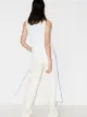 Rosetta Getty tie waist asymmetric top