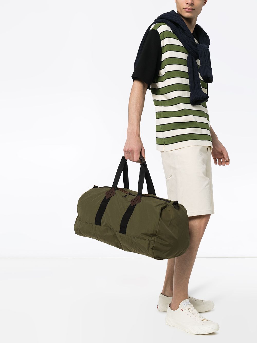 фото Polo ralph lauren green lightweight mountain duffle bag