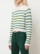The Elder Statesman stripe print jumper