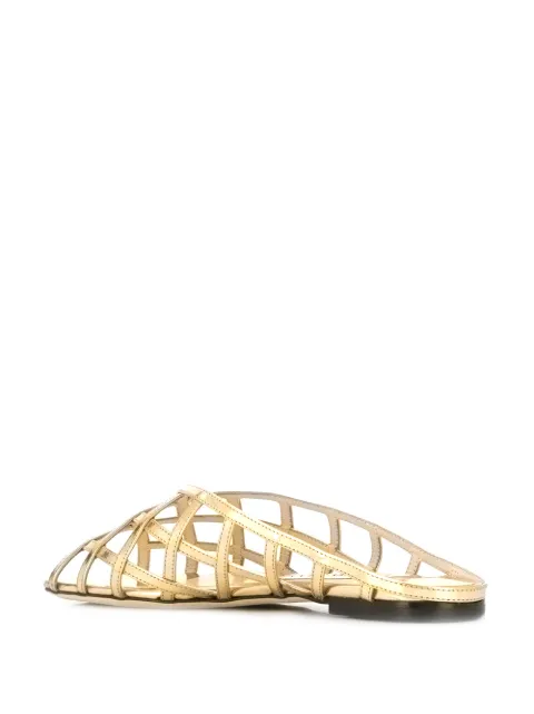 jimmy choo sai flat sandals