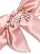 Jennifer Behr Naples bown silk faille hair clip