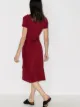 Rosetta Getty apron wrap midi dress
