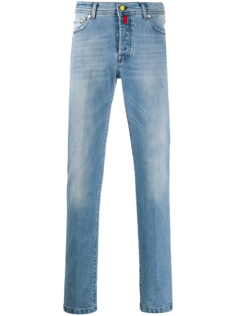 low rise straight jeans