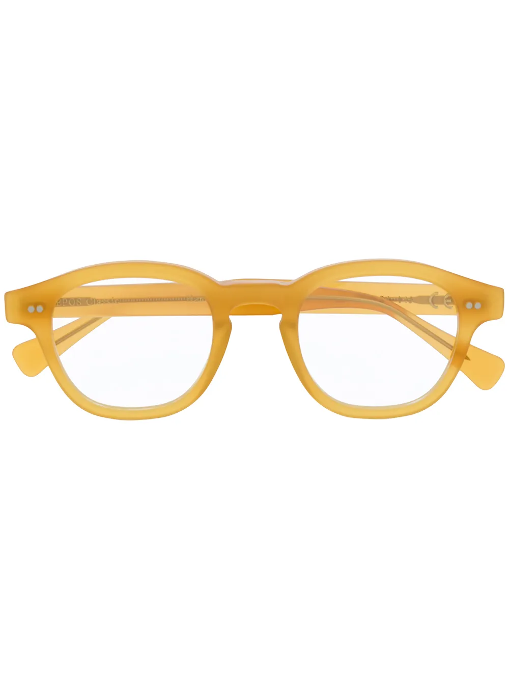 

Epos Bronte round-frame glasses - Yellow