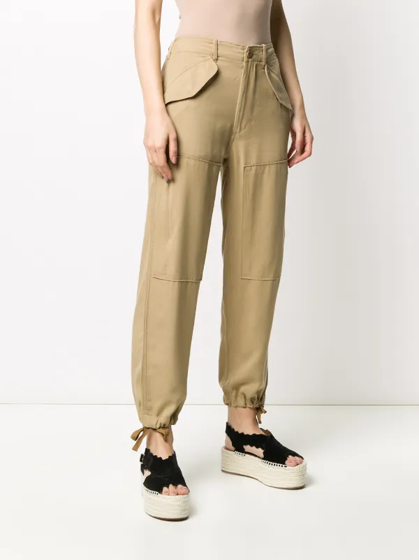 twill cargo trousers
