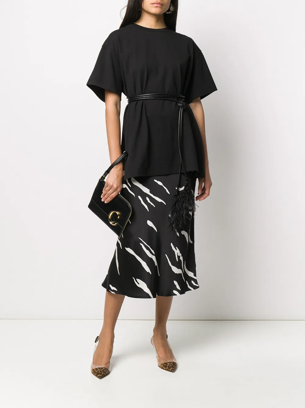 Valentino Garavani Oversized T-shirt Zwart
